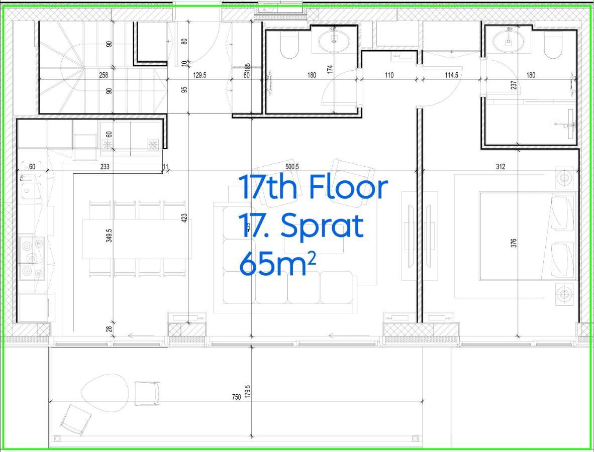 BW Terrace Top Floor Apartments With River View & Self Check-In Белград Экстерьер фото